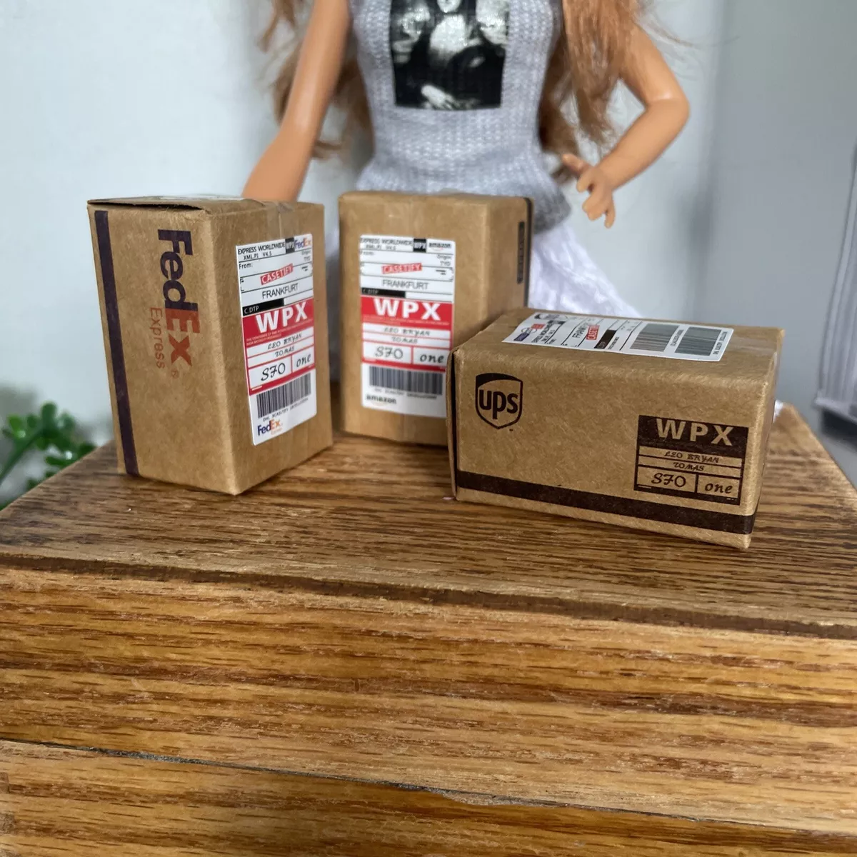 Shipping boxes for barbie dolls sale