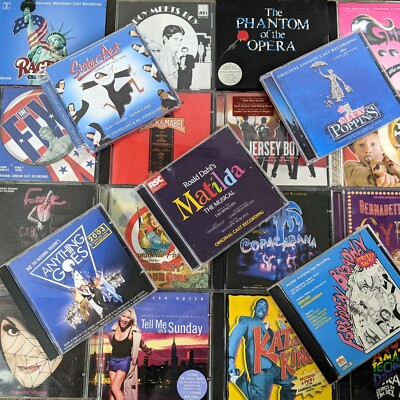 Pick/Make/Build Your Own Stage/Musical/Cast Soundtrack CD Bundle/Collection