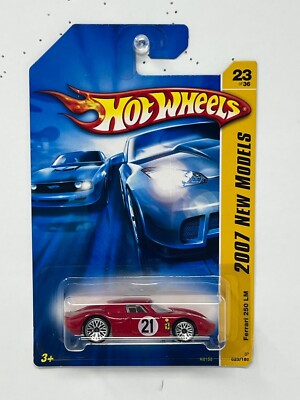 Hot Wheels 2007 First Editions Ferrari 250 LM Red 1:64 Diecast | eBay