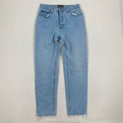 Vintage Forever WearAll Jeans Size 30 Light Wash High Rise Tapered Leg Cotton