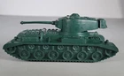 Vintage Early Marx Toys U.S. Army Tank #41 Vehicle War Forest Green Accessory #G