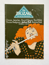 Zigzag Magazine No 62 July 1976 Dr Feelgood Nick Lowe Tom Waits Janis Ian