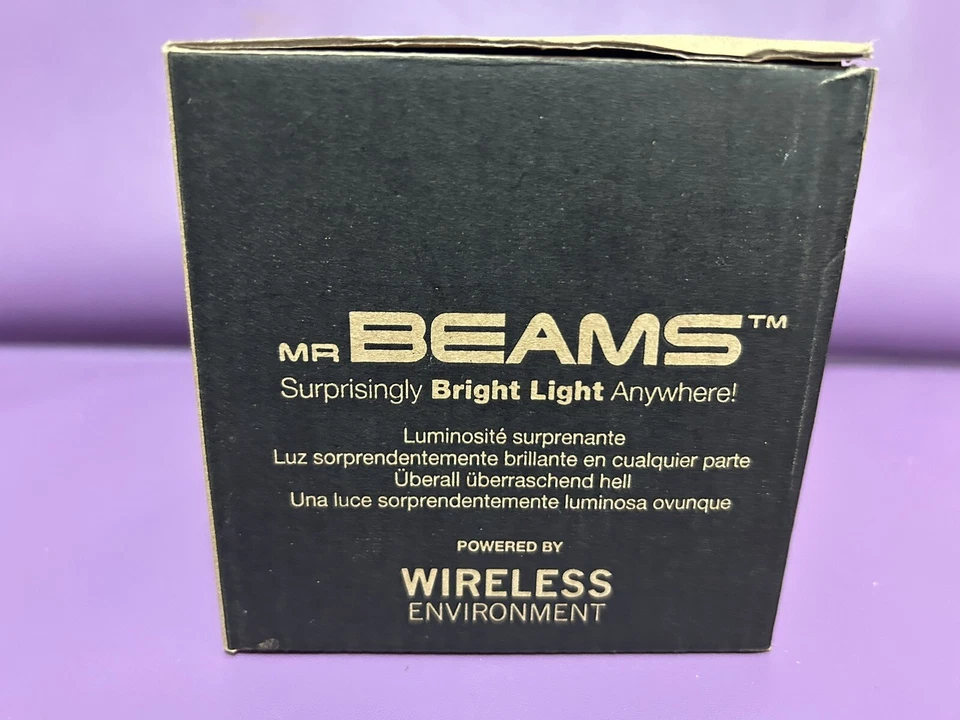 Mr Beams Wireless Motion Sensor LED Spot Light Easy Install No-Wire White (2pck) - Image 2 of 4