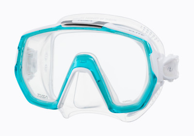 Tusa Freedom Elite Mask Scuba Diving, FreeDiving, Snorkeling O/Green M-1003-OG