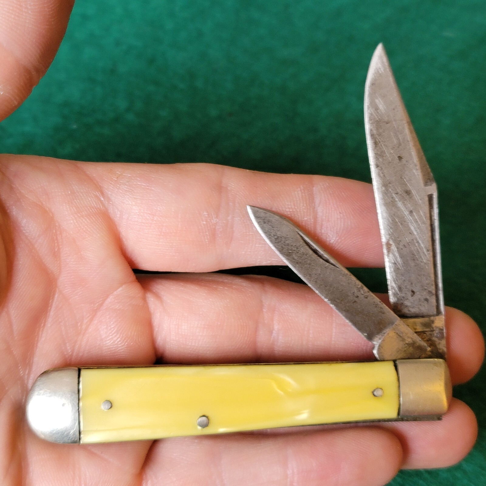 Old Vintage Antique IKCO Imperial Swell End Jack Folding Pocket Knife