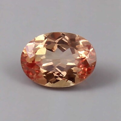 Natural Flawless Ceylon Padparadscha Sapphire Loose Oval Cut Gemstone 4.30 Ct