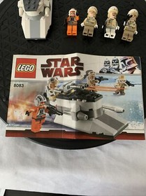 LEGO 8083 Star Wars: Rebel Trooper Battle Pack Complete with minifigs and manual