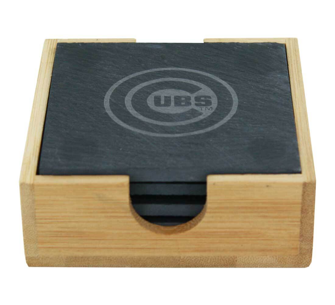 Набор сланцевых квадратных подставок Chicago Cubs 5790₽