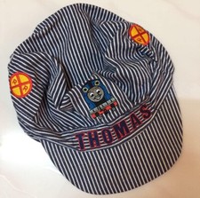Vintage Thomas The Tank Engine And Friends Striped Engineer Conductor Hat
