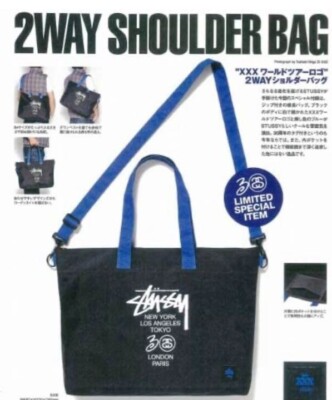 STUSSY 2010 FALL COLLECTION 2WAY shoulder bag W480×H330×D80mm