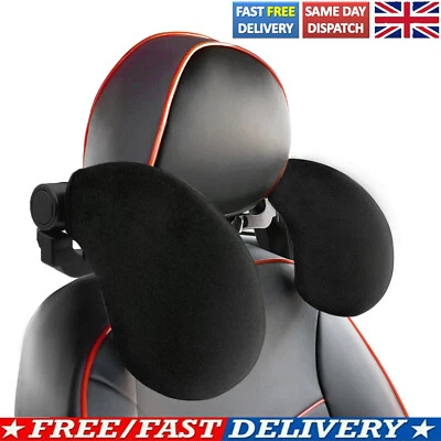 XUKEY UKSELL Car Seat Pillow Headrest Neck Rest Support Cushion Travel Sleeping Sponge