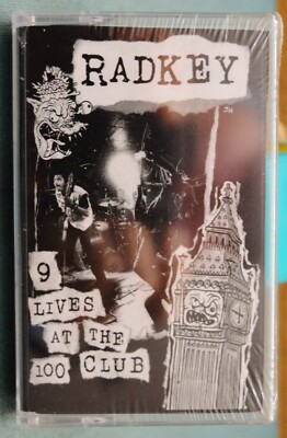 K7 audio   ''RADKEY'' / 9 LIVES AT THE 100 CLUB / LITTLE MAN RECORDS / 2014