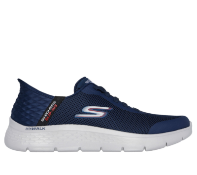 SKECHERS Go Walk Flex Hands Free Navy Slip-ins Sneaker Mens  display picture 3