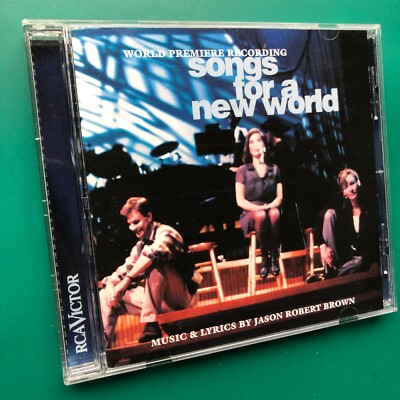 Jason Robert Brown SONGS FOR A NEW WORLD Musical CD World Premiere