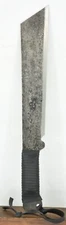 Factory Original Ellington Knife and Tool Machete 14" with Leather Grip + Sheath