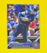 2023 MLB Topps Now Miles Mastrobuoni ROOKIE CARD SP Chicago Cubs #596 RC ?. rookie card picture