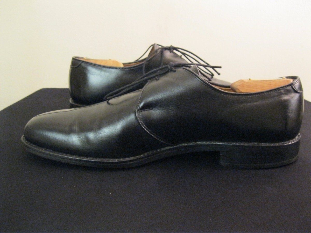 Allen Edmonds Mens Valencia Single Seam Black Leather Oxford Dress Shoe EUC 10.5 Allen Edmonds Carlyle Calfskin Black - Sherman Brothers Inc main image 3