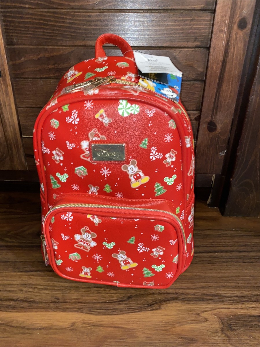 Disney Red Mickey & Friends Mini Backpack Mickey & Friends Exclusive Holiday Ornaments Mini Backpack  main image 3