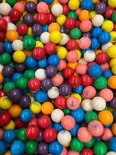 Dubble Bubble 8 Flavor Assorted Fruit Flavor 15mm Gumballs 1 Pound