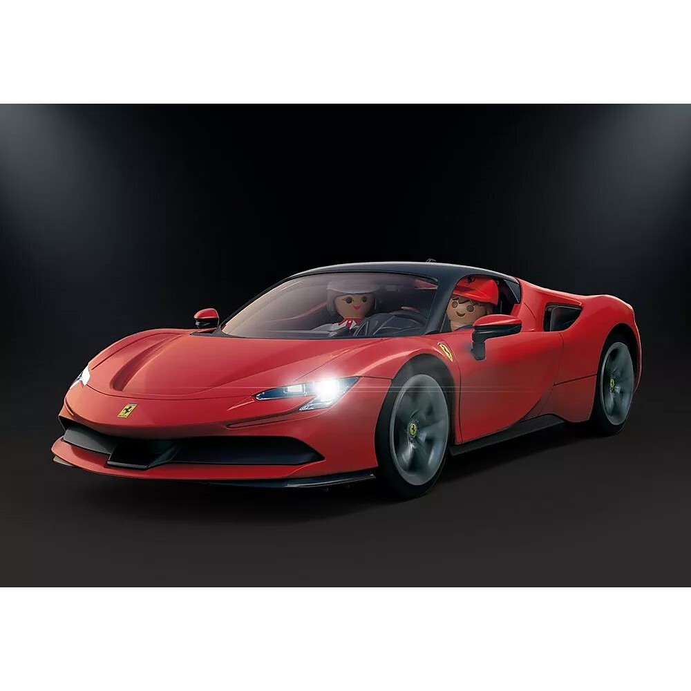 Playmobil Ferrari SF90 プレイモービルフェラーリ71020 PLAYMOBIL Ferrari SF90 Stradale Supercar with Light Effects