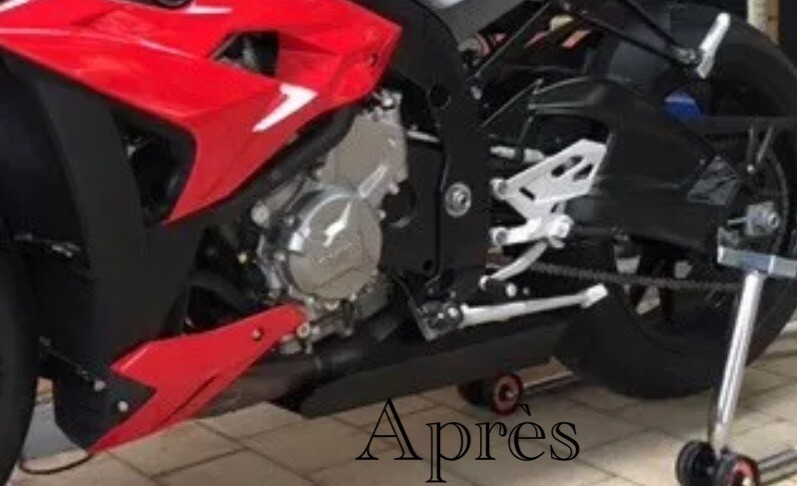 Sabot BMW S1000R 2014-2016 évite les impacts de carter