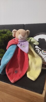 koala blanket takinou petal brown purple green pink blue round coconut leaf beige