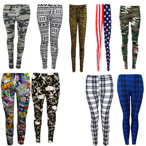 Womens Ladies Check Tartan Print Ladies 