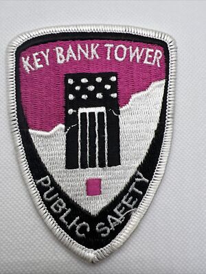 Key Club Patch Key Bank Tower Public Safety Patch New | eBay