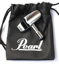 Pearl  - Chrome Plated Drum Adjustment Key w/ Bag  #R4895
