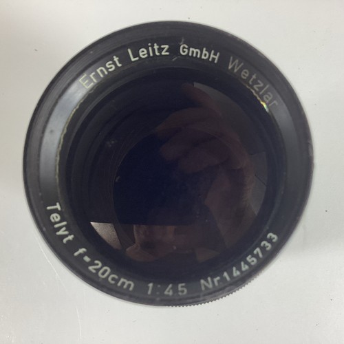Ernst Leitz GMBH Wetzlar F4.5  20cm Lens