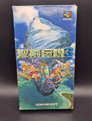 Seiken Densetsu 3 – Jeu Super Famicom – Bon état – Occasion