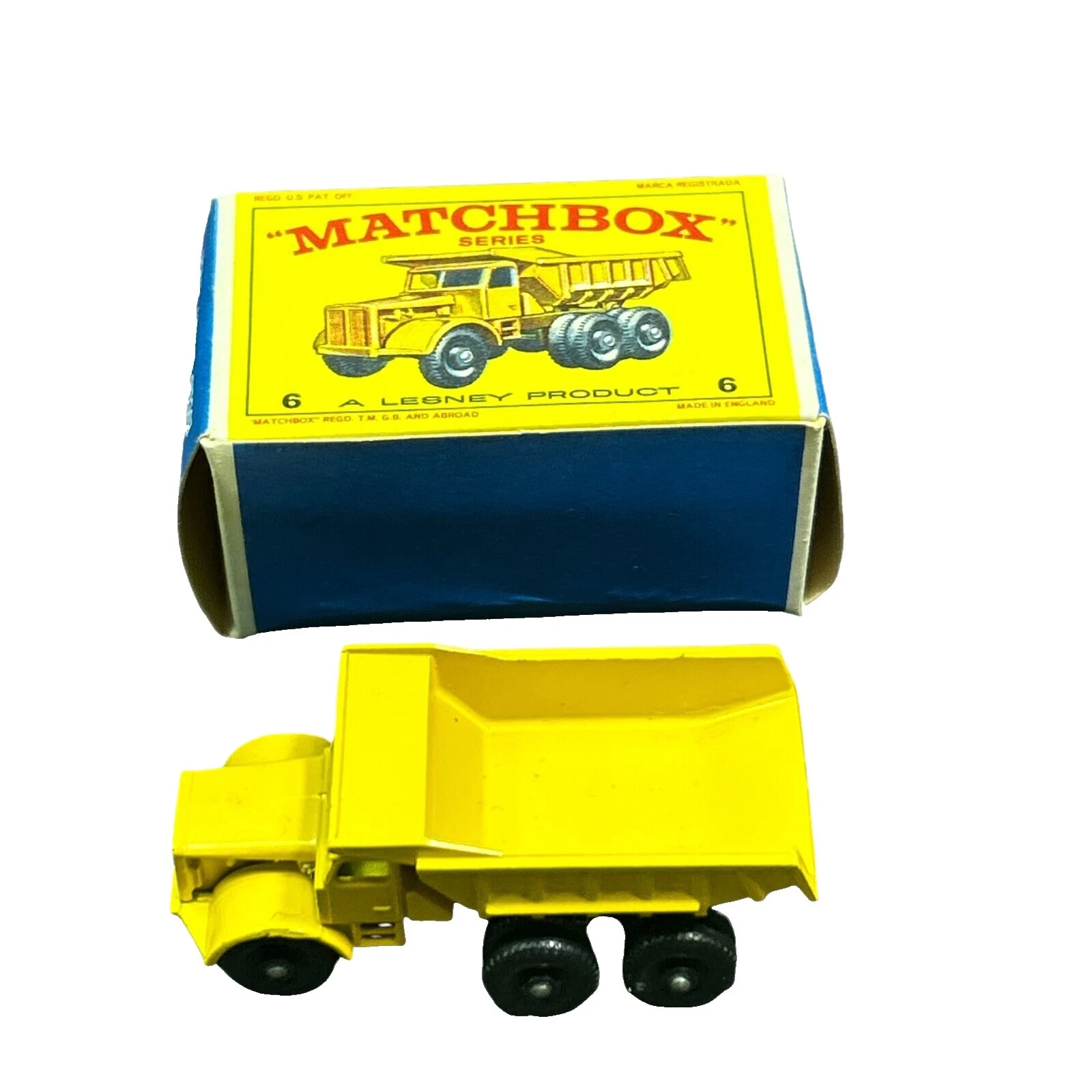 Matchbox 1-75 1960 车辆年份老式制造压铸汽车、卡车和厢型车
