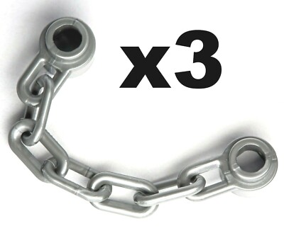 NEW LEGO Chain Links Flat Silver x 41178 70007 70668 71042 71721 