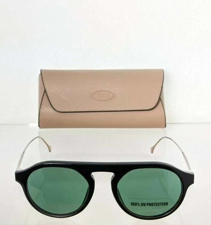 Nuevas gafas de sol Tod's auténticas TO 252 01N 60 mm marco negro TO252 Foto 3 de 4