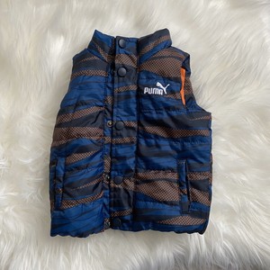 puma orange camo jacket