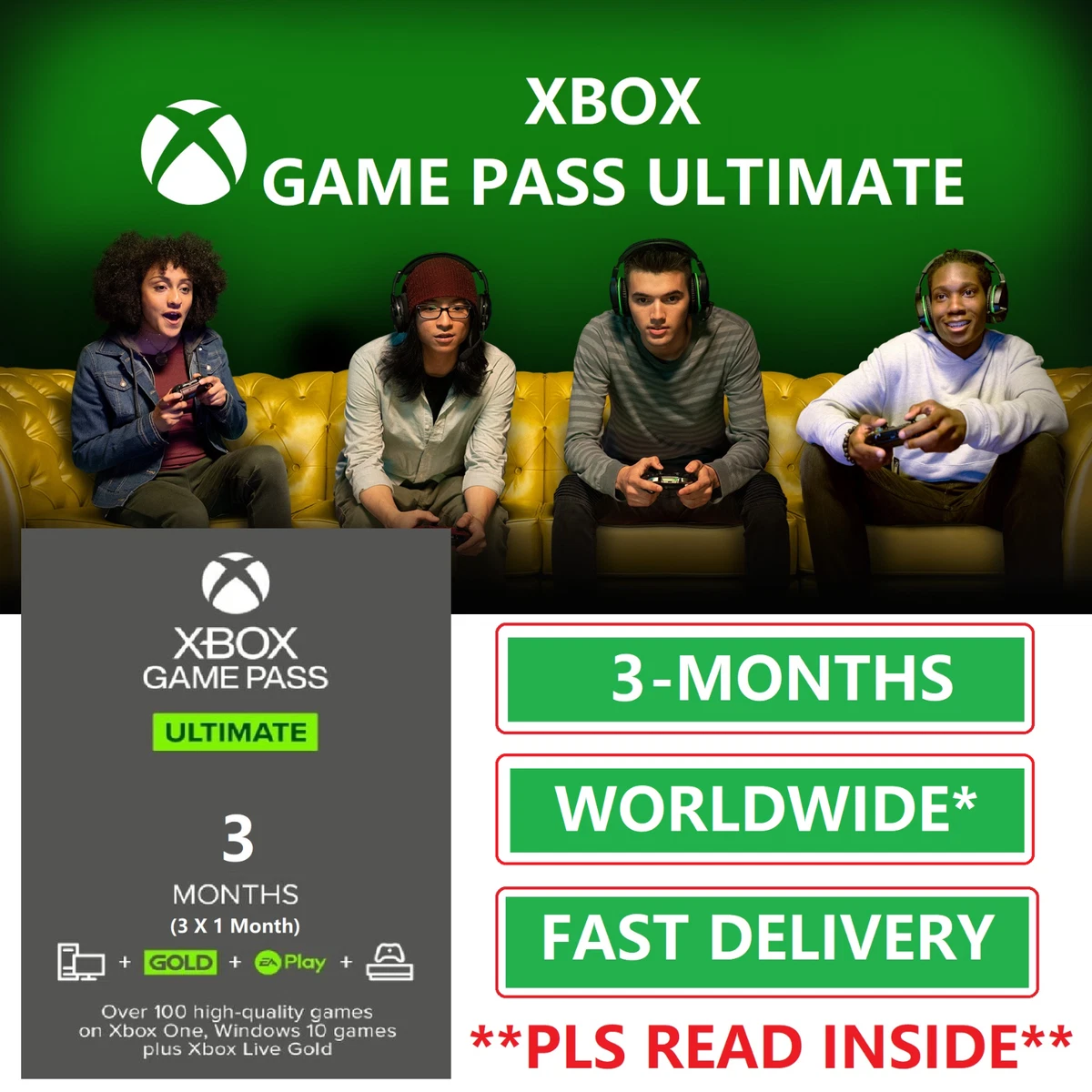 Xbox Month Game Pass Ultimate [Digital]