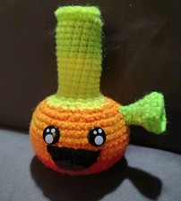 plushie Bong Handmade Crochet Arigurumi 4.5 Inches