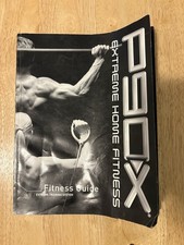 P90X Extreme Home Fitness Guide Book Beachbody Workout Training System Manual