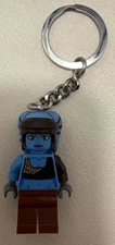 LEGO STARWARS AAYLA SECURA KEY CHAIN MINIFIGURE FIGHTER LIMITED RETIRED 853129