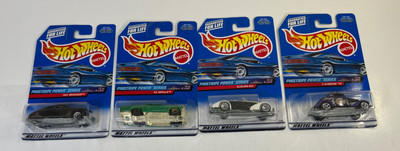 Hot Wheels 1998 Pinstripe Power Tail Dragger, Impala, Auburn 852, 3-Window 34 L4