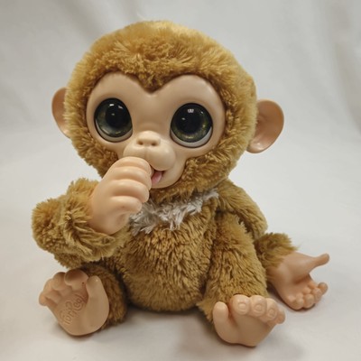 Fur Real Friends Monkey Chimp Check Up Zandi E0367 2017 Interactive Pet Works 