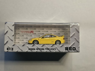 #ad 1 64 Diecast Honda Integra Type R Yellow BRAND NEW IN BOX $23.50