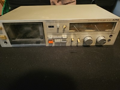 Vintage Alpine Stereo Cassette Tape Deck Al-30