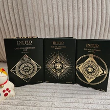NIB! Initio Parfums Privés Oud Collection Samples x3 – Greatness, Neo, Happiness
