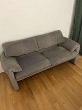 675 MARALUNGA Sofa, Vico Magistretti, Cassina, 70er, Vintage