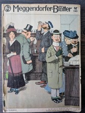 15x Meggendorfer Bl&auml;tter (1910-1912) | Antike Satire-Zeitschriften | Jugendstil