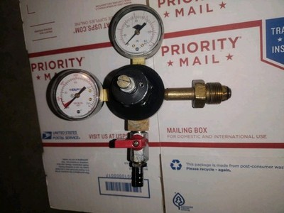 Taprite Co2/N2 Beer Gas Regulator 0-60 Pressure Supply Feed