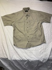 Men's RedHead Short Sleeve Button Up Two Pocket Shirt Size XL