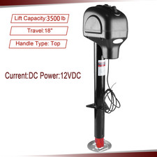 Electric Trailer Jack 5000lbs Power Tongue Jack for RV Trailer & Camper NEW