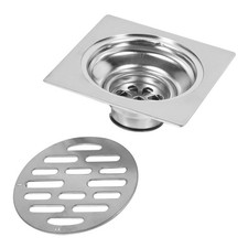 Thick Stainless Steel Square Antiodor Bathroom Floor Drain Cover Waste Gate